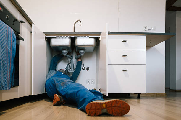 Professional Plumbing technician working in David, KY